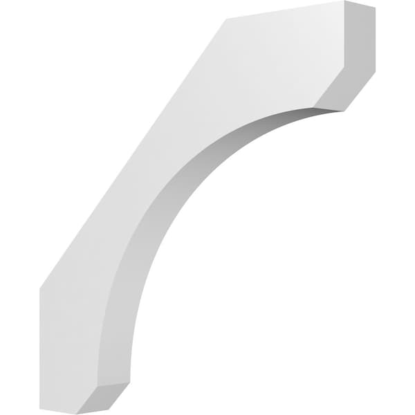 Ekena Millwork 4-in. W x 32-in. D x 32-in. H Legacy Architectural Grade PVC Knee Brace BRCP04X32X32LEC - main
